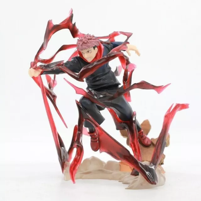 Anime Jujutsu Kaisen Itadori Yuji Kokusenn Black Flash Battle PVC Figure Gift
