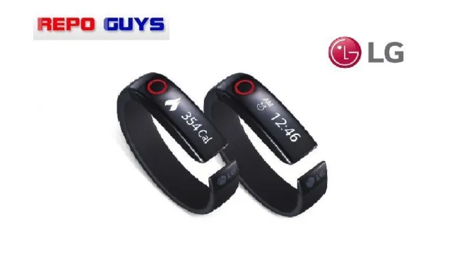 LG Lifeband Touch- Bluetooth Fitness Wristband- LCD Screen - Sizes L, M and XL