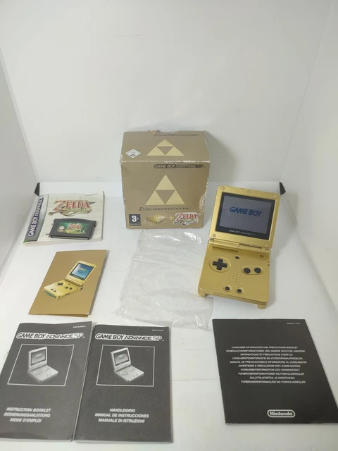 ZELDA LIMITED EDITION Pak Game Boy Advance SP Mit OVP Modul Zettel ⚡