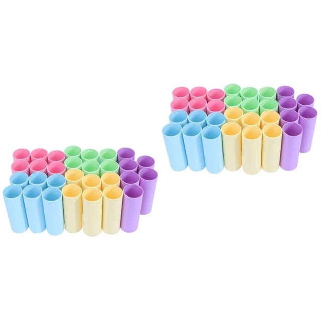 40 pz tubi di cartone rotondi progetti creativi fai da te regalo di compleanno bambino