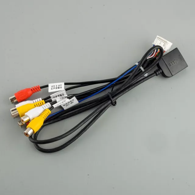 20Pin Interface 6 Rca Aux-Eingang / Aus Kabel Für für Android Radio Stereoanlage