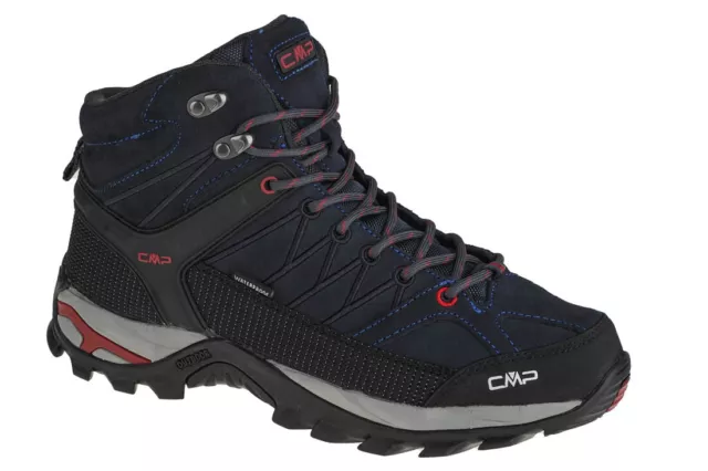 CMP Rigel Mid 3Q12947-62BN, Hombres, zapatos de trekking, marina