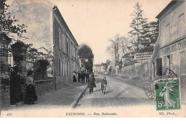 95 . n° 101372  .eaubonne .rue nationale .