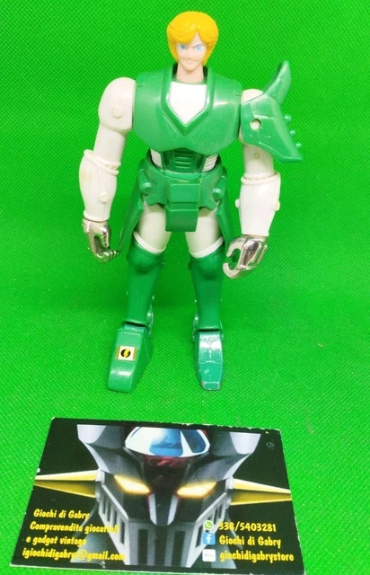 Figurine Yoroiden Samurai Troopers – Nazha / Cyanor – Takara 1988 – Japon