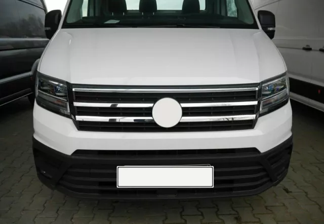 Vw Crafter 2017 Up Juego De Parrillas Delanteras Cromadas 4 Piezas Acero...