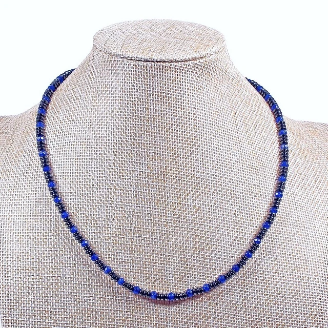 Collana Di Labradore Naturale Ciondolo In Pietra Di Luna - Foto 9