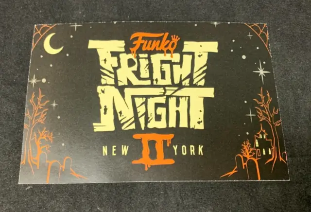 Funko Fright Night New York II-Exclusive Commemorative Digital Pop NFT