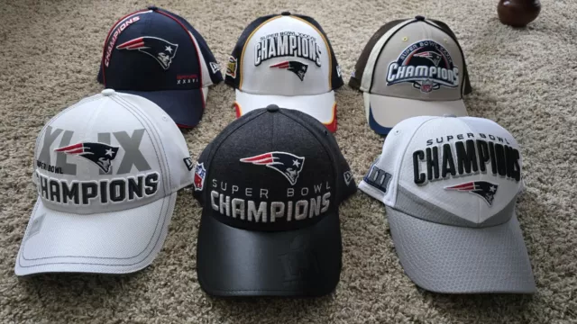 New England Patriots Superbowl Hats