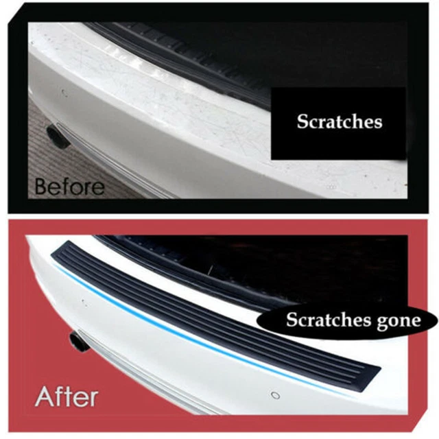 Car Anti-Scratch Pickup Rear Guard Bumper Protector Trim Cover Pad Accessories