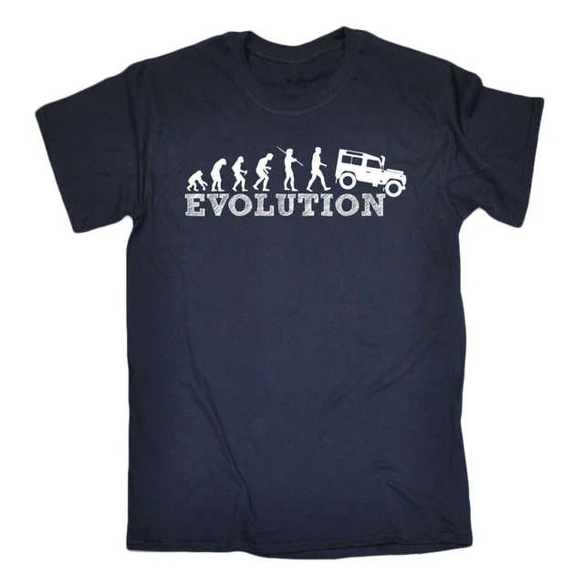 4x4 Evolution Funny Joke Car Off Road Hobby Adventure Road Trip T-SHIRT