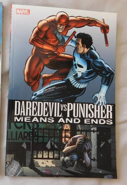 Daredevil Vs Punisher Means and Ends TPB