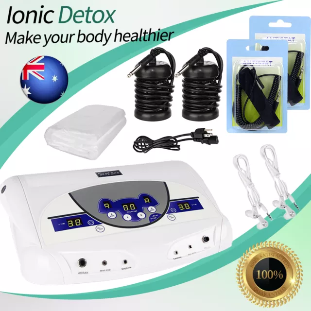 2023 Upgrade Ion Foot Bath Spa Machine Dual User Ionic Detox Cell Cleanse MP3