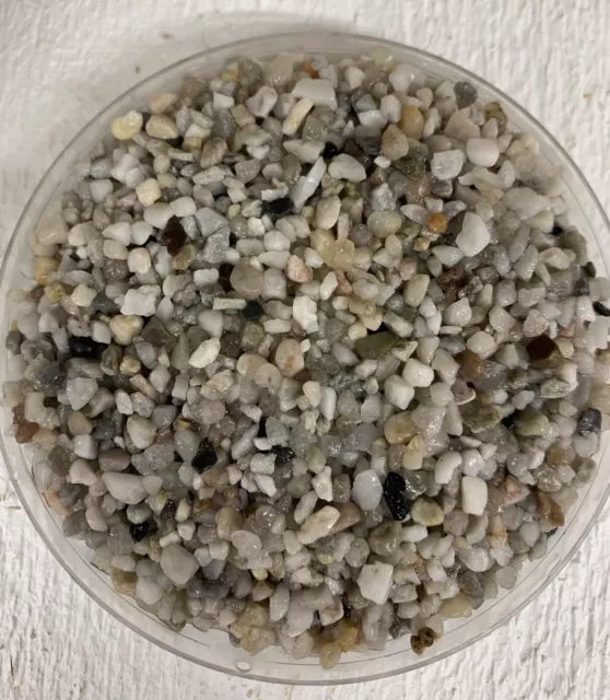 Sustrato de cuarzo de perlas naturales de 1-3 mm para acuario