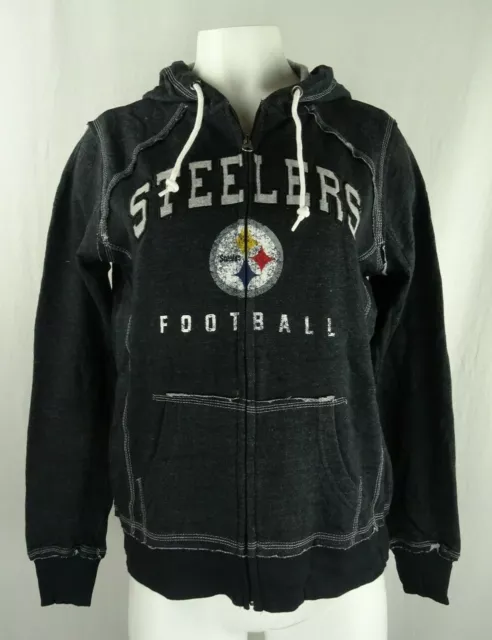 Pittsburgh Steelers NFL Majestic Women's Full-Zip Sweatshirt