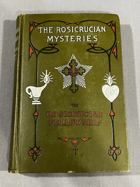 1911 THE ROSICRUCIAN Mysteries Rosicrucian Fellowship Max Heindel lire