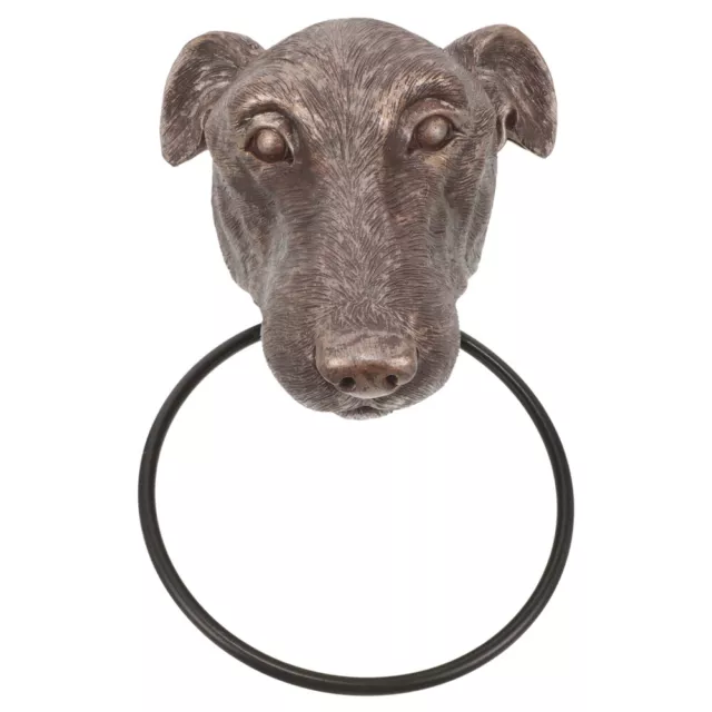 Golpe de puerta con imitación de cabeza de perro resina cómoda antigua tira manijas de cajón retro