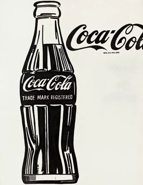 WARHOL Andy | Coca-Cola (1) | LITHO print 22x15in Arches ED Ltd Modern Art