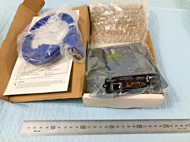 EMERSON Liebert IntelliSlot Web Card  - KIT IS WEBCARD  Rev 11