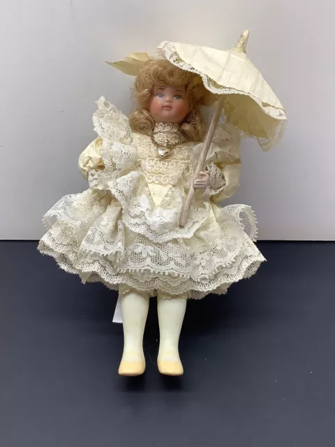 KSA Collectibles Jocelyn Mostrom For Kurt Adler Victorian Doll Ornament 6”