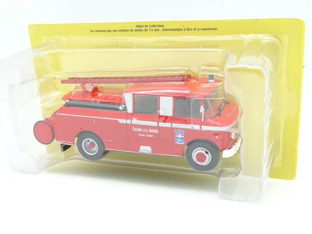 Kit Miniature CCC Citroën T55 Guinard 1953 Pompier - 1/43, Résine, Jamais Monté