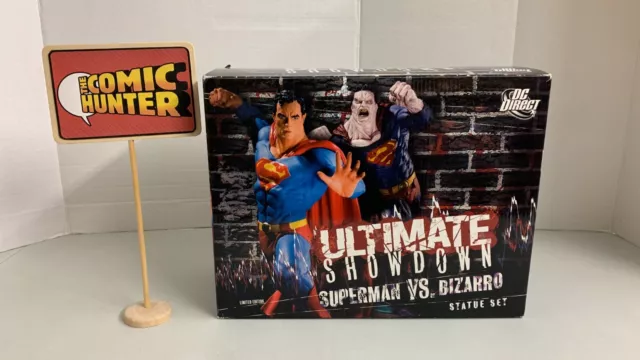 Ultimate Showdown Superman Vs Bizarro Statue Set Limited Edition Ultimate Showdown Superman Vs Bizarro Statue Set Limited Edition
