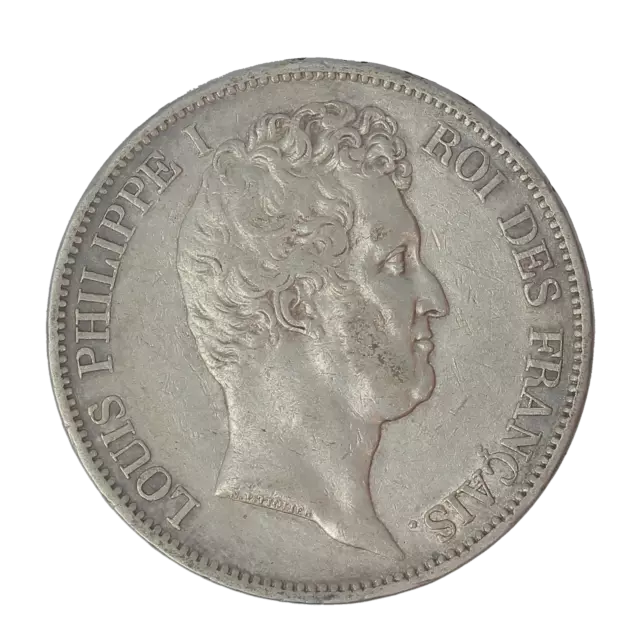 Monnaie France 5 Francs Louis Philippe Ier Argent 1830 Paris (A) P15166