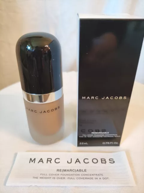 MARC JACOBS Remarcable Full Cover Foundation - 58 HONEY DEEP - 0,75 Fl. - NEU