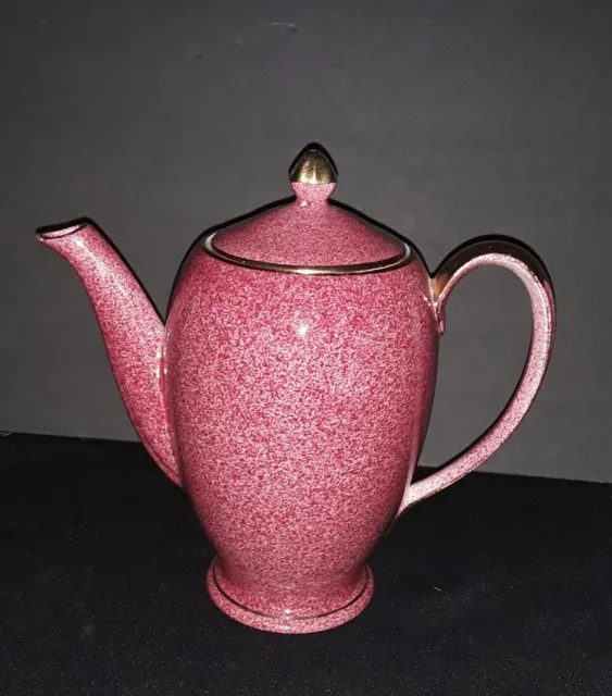 ROYAL WINTON Grimwades, Mottled Pink, Teapot, Made in England