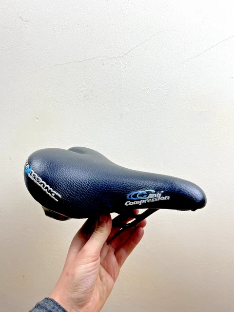 Selle Bassano Vuelta Vintage Cuir/plastique Pour Vélo De Route - Idéal Eroica