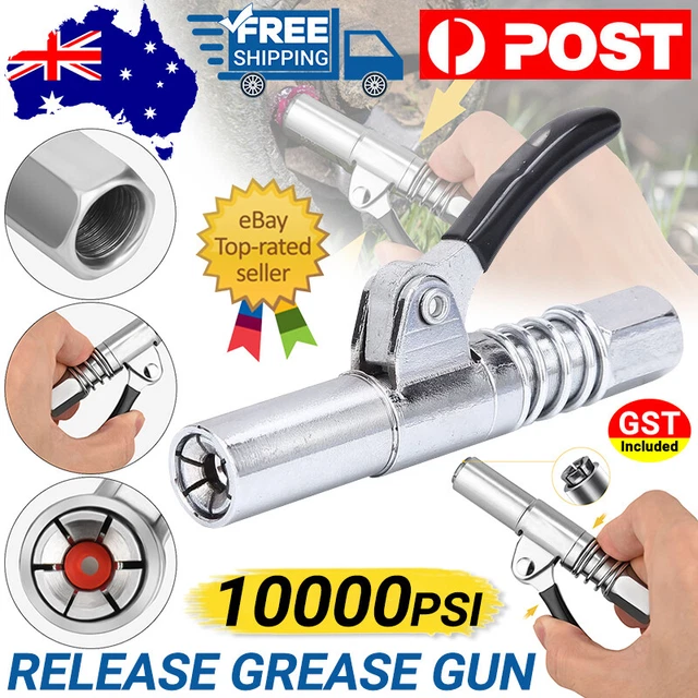 GREASE COUPLER HEAVYDUTY Quick Release Grease Gun Coupler NPTI/8