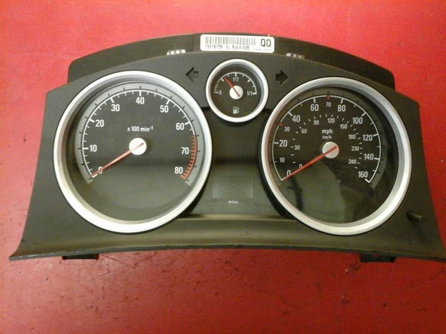 Vauxhall Astra H Mk5 1.7 Speedo Clocks Instrument Dial Set Z17Dth 70K Qd 04-10