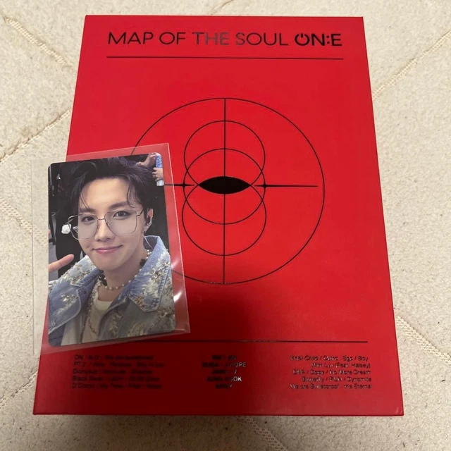 CARTE PHOTO DVD BTS J-Hope Map of the Soul ONE édition limitée EUR 100 ...