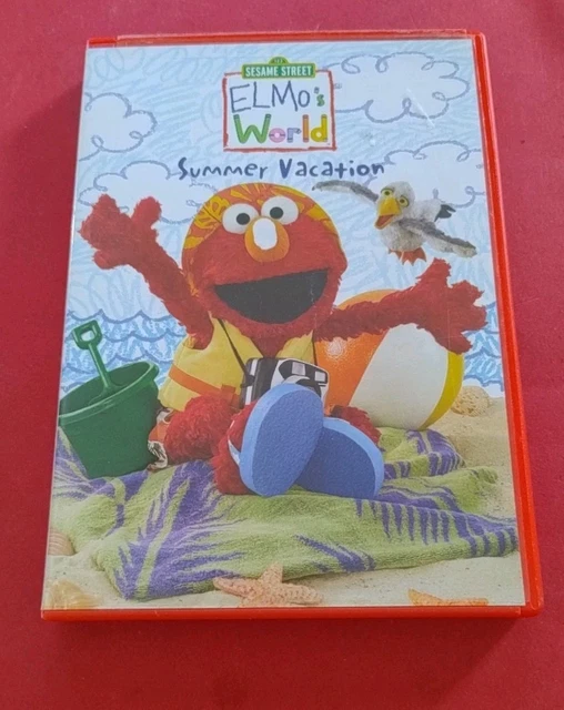 SESAME STREET ELMOS World Summer Vacation DVD Region 1 /Multi region