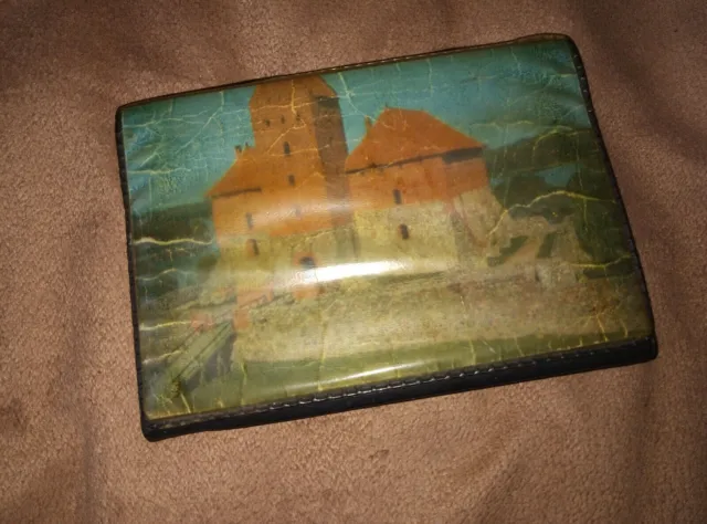 Vintage Wallet for auto documents and passport Trakai Lithuania