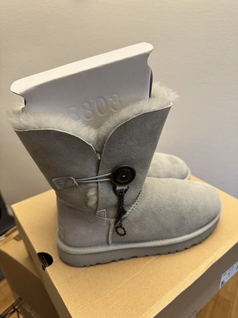 UGG AUSTRALIA AZALEA Charm Black Violet Charm Boots 1103129 Womens