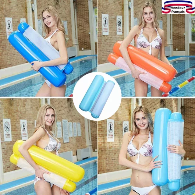 Flotteur de piscine gonflable 4 en 1 flotteur de hamac à eau pliable  flotteur de hamac