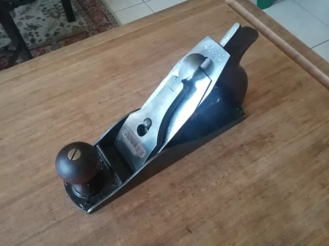 Vintage Stanley Bailey No. 4 Wood Plane *Smooth Bottom* with early Stanley  Iron