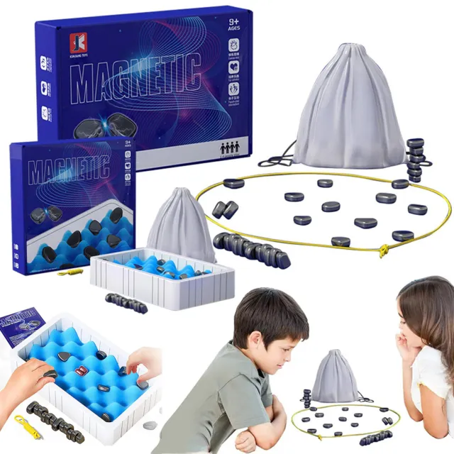 Interactive Magnet Board Games Battle Chess Toys Magnetic Effect Chess Set Gifts