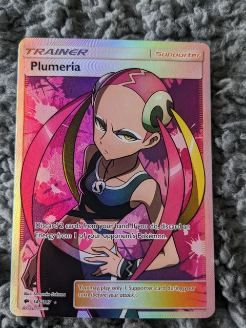 Plumeria Pokémon Card 145/147