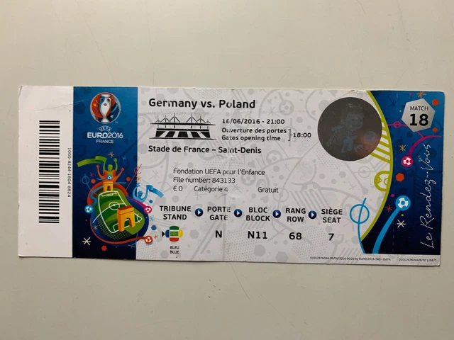 Ticket UEFA CUP 1999/2000 – FC Kaiserslautern Vs RC Lens, Souvenir De Match