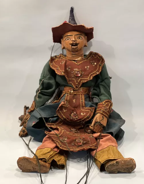 Antique Burmese Traditional Marionette Puppet
