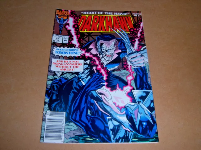Darkhawk No. 11 Marvel Comics Vol. 1 No. 11 January 1992 VF 8.0