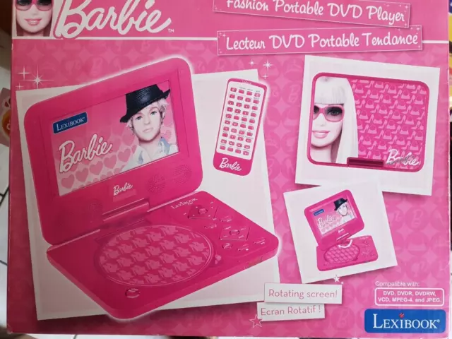 Lexibook Lecteur DVD Portable Barbie 3