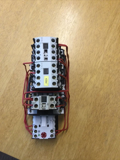Stern Dreieck Schalter Mit Motorschutz 7 5 Kw AUTOMATISCHE STERN DREIECK Schaltung bis 7,5 KW mit Möller Schütz DIL0M