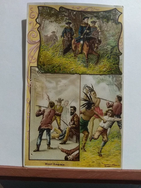 Arbuckle Coffee Trade card. West Virginia. United States. No. 23., 1892 (L7)