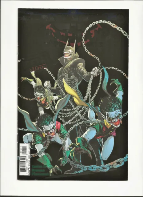 Dark Nights Metal Batman Who Laughs #1 (DC 2017) Fabok Foil 1st Print VF+