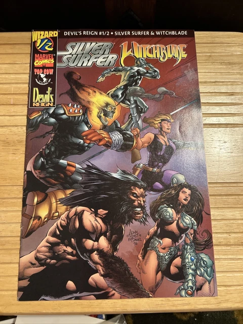 Devil's Reign Silver Surfer Witchblade (1997) #1/2 Wizard World Special Edition