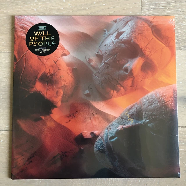 Muse - Will Of The People - Vinyl Jaune Fluo - Neuf Et Scellé