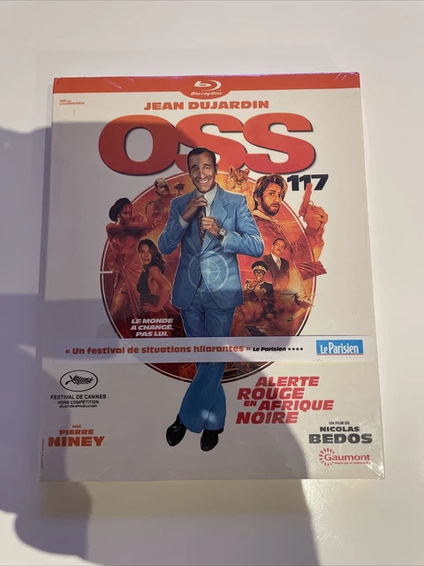 Oss 117 Alerte Rouge En Afrique Noire  Blu Ray  Neuf Sous Blister
