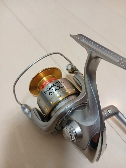 SHIMANO BIOMASTER 6000 Spinning Reel with Minor Wear Under